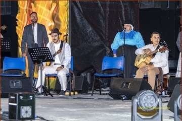 Concierto de música popular canaria en el Auditorio José Vélez del parque urbano de San Juan (Telde)/Ildefonso Rodríguez.